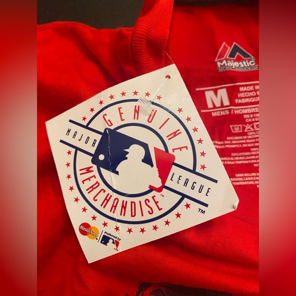 NWT Majestic 2019 Washington Nationals MLB Spring Training Scherzer #31 T-Shirt - Picture 6 of 8